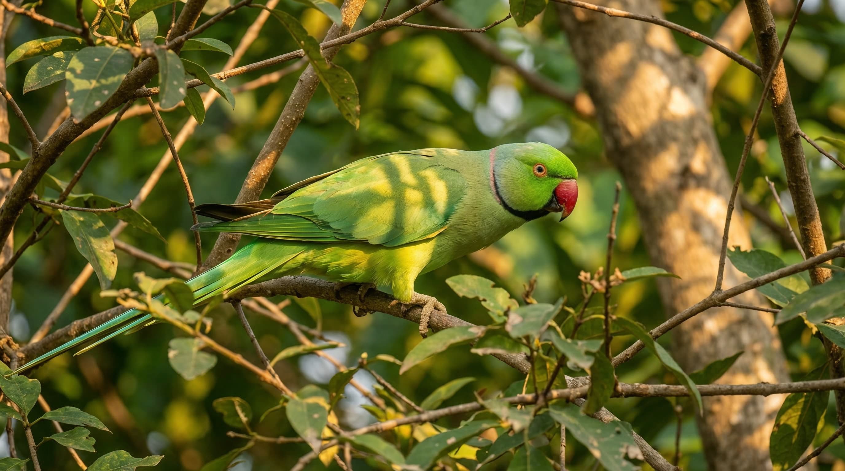 Rose-ringed Parakeet